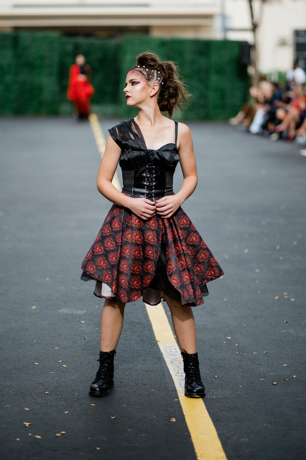 Gothic Punk Couture Dress